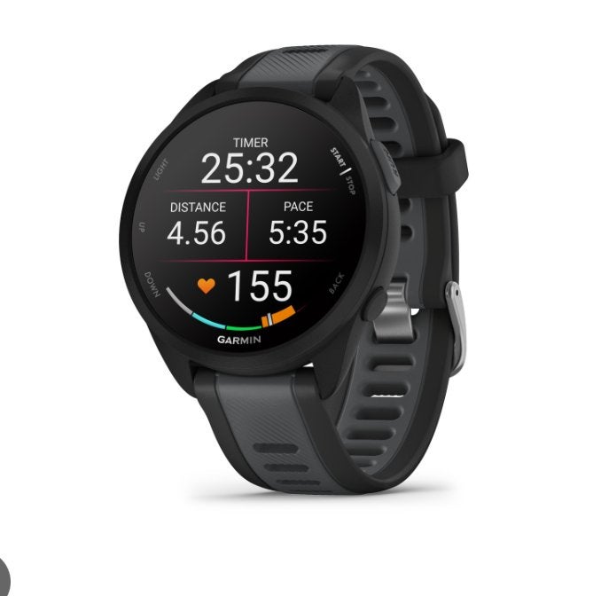 Garmin Forerunner 165 AMOLED GPS Sporthorloge–NIEUW in doos, Bijoux, Sacs & Beauté, Montres de sport, Neuf, Étanche, Enlèvement ou Envoi