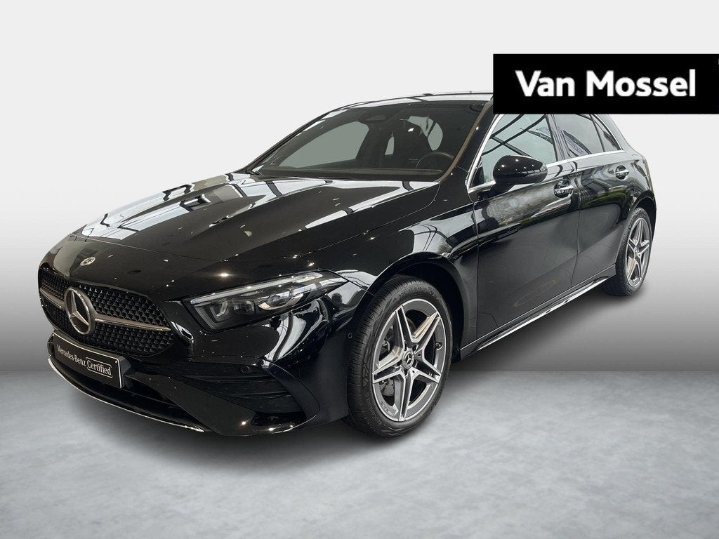 Mercedes-Benz A-Klasse 250 e AMG Line + LEDER + BURMESTER +, Auto's, Mercedes-Benz, Bedrijf, Te koop, A-Klasse, Airconditioning