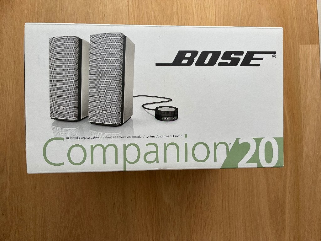 Bose Companion 20, Informatique & Logiciels, Enceintes Pc, Enlèvement, Comme neuf, Bose