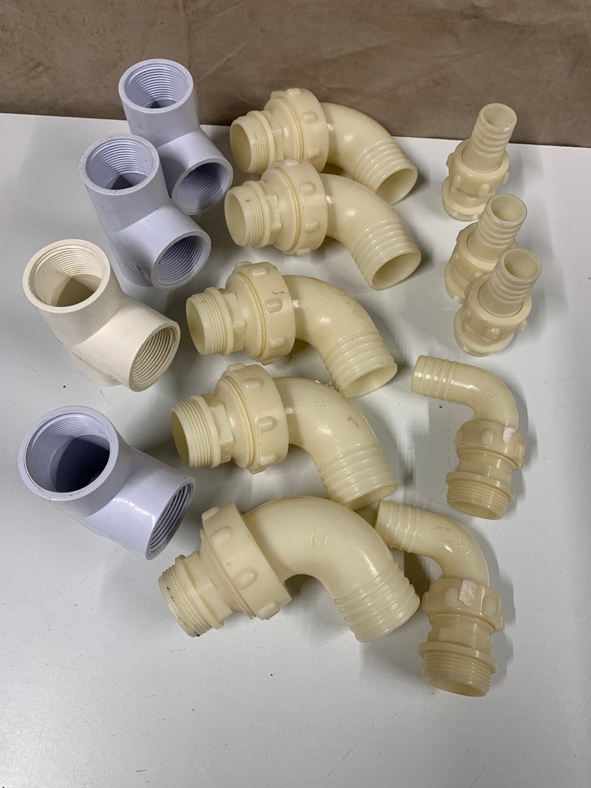 Sanitair stukken voor zwembad, Ophalen, Nieuw, PVC, Bochten