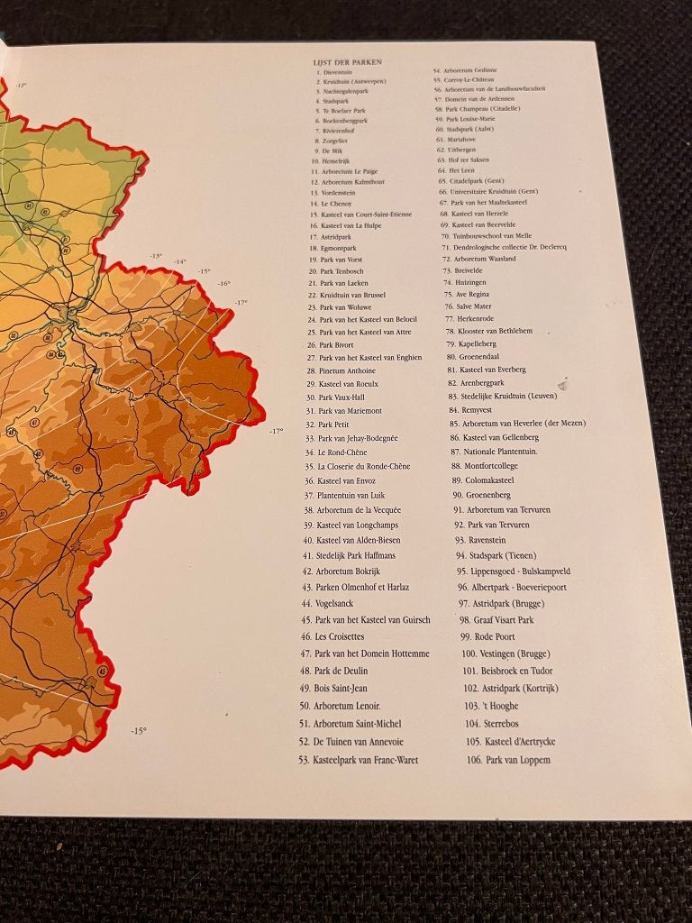 Bomen in België - Dendrologische inventaris 1987 - 1992, Boeken, Bloemen, Planten en Bomen, J.C. Baudoin PH. De Spoelberch J. Van Meulder