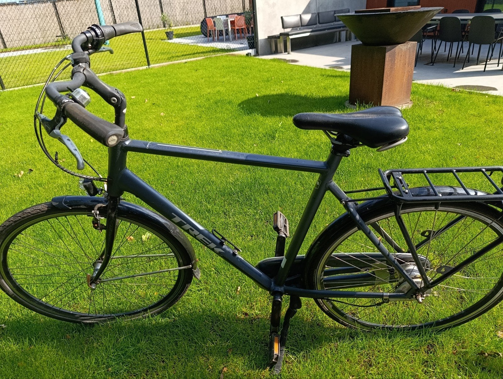 Herenfiets merk Trek, Ophalen