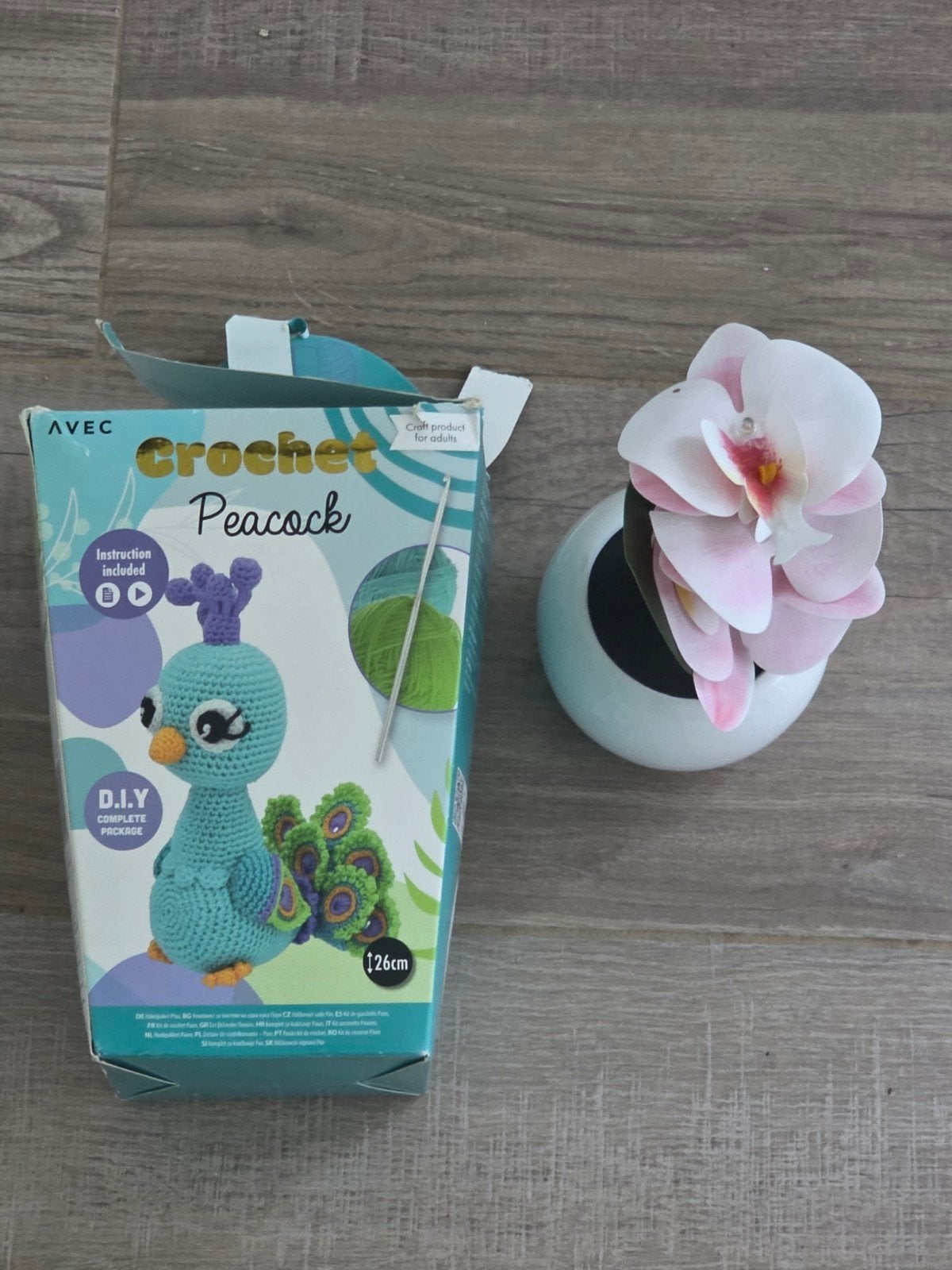 Haak pakket pauw, Hobby & Loisirs créatifs, Tricot & Crochet, Enlèvement ou Envoi