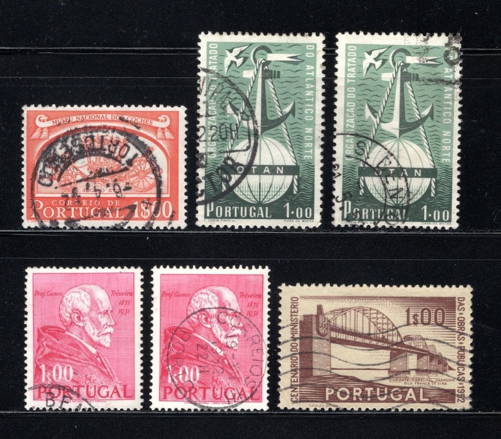 PORTUGAL Lot 1952 gestempeld, Verzenden, Portugal, Gestempeld
