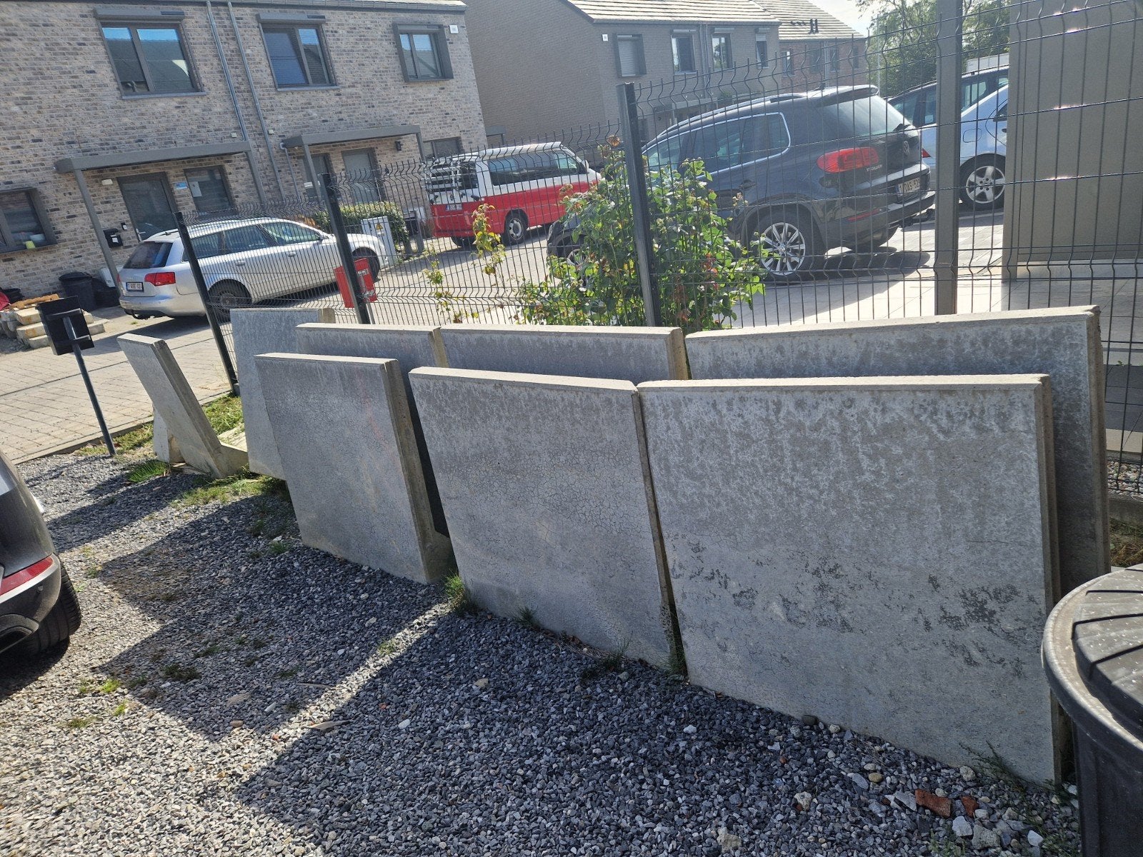 L en Béton 1m1m, Jardin & Terrasse, Enlèvement, Utilisé