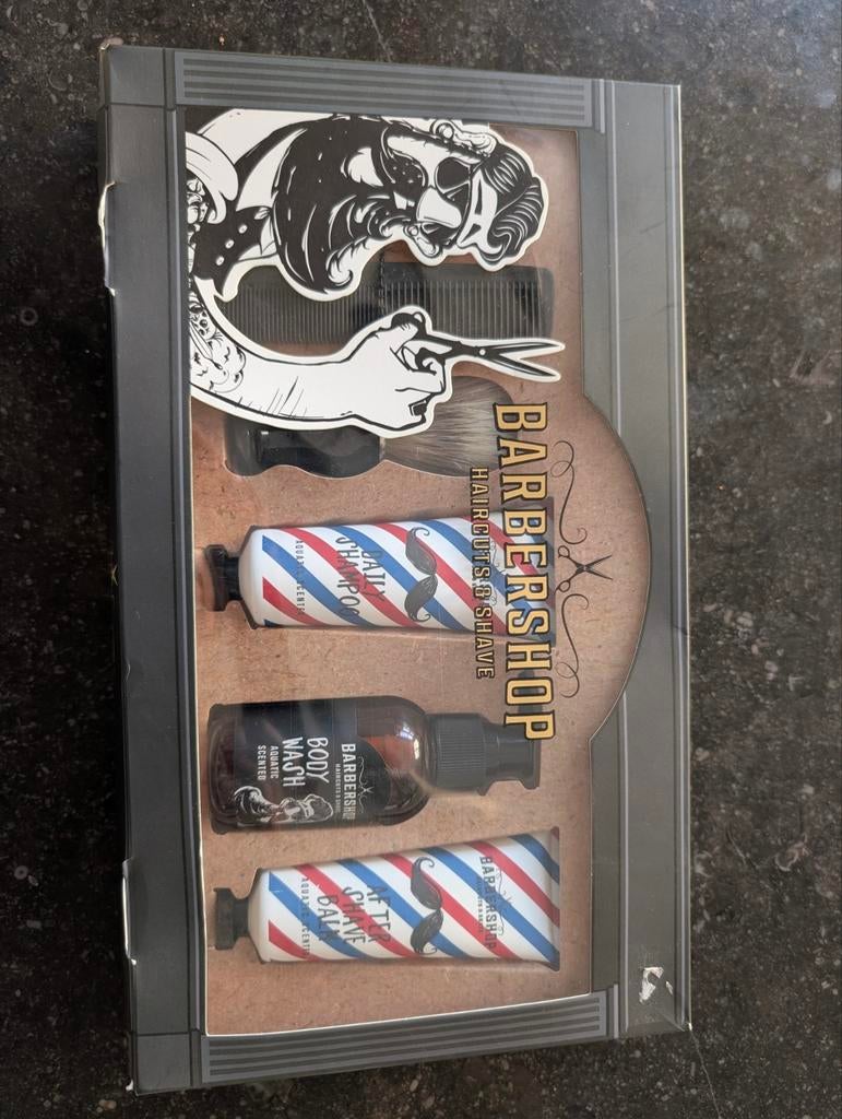 Nieuwe Barbershop Cadeauset – 5-delig, Ophalen
