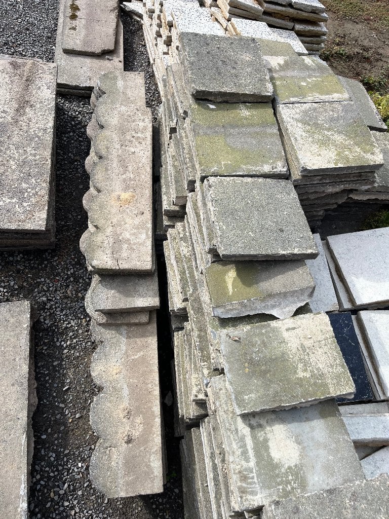 Gratis betonnen afboording en betondallen, Ophalen, Gebruikt, 10 m² of meer, Beton