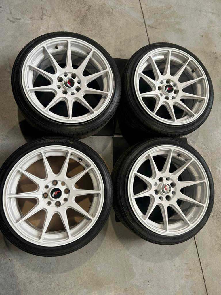 4x100 Japan Racing JR11 16”, Auto-onderdelen, Banden en Velgen, Ophalen, Banden en Velgen