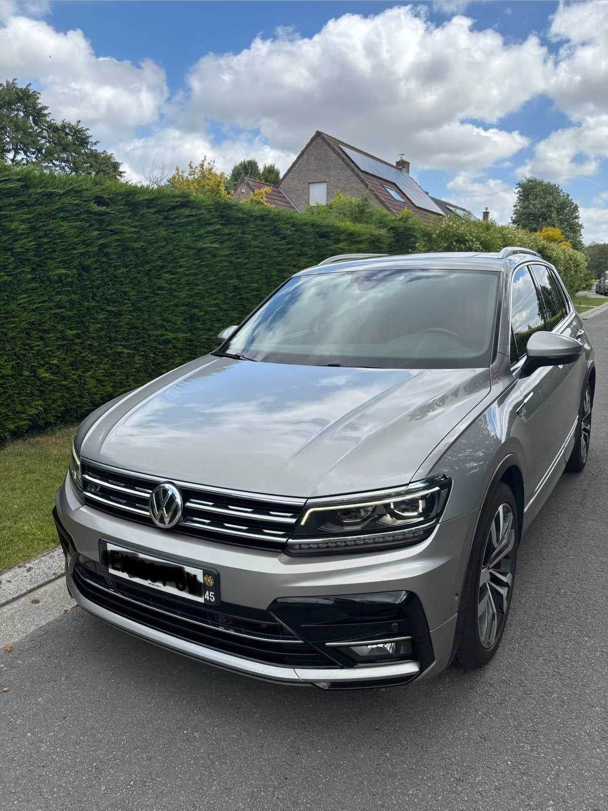 Tiguan Rline volledige optie, Auto's, Volkswagen, Zwart, Leder, 5 deurs, Particulier