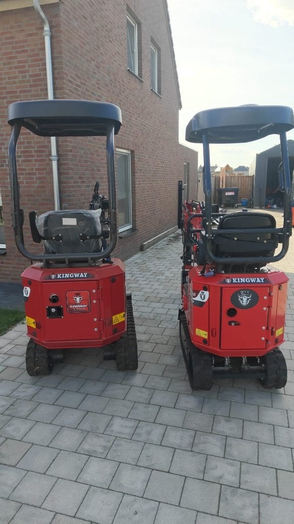 KINGWAY JOKER MINI 800 KG | 73 CM | 3 BACS + EAU POUCE, Articles professionnels, Enlèvement ou Envoi, Excavatrice