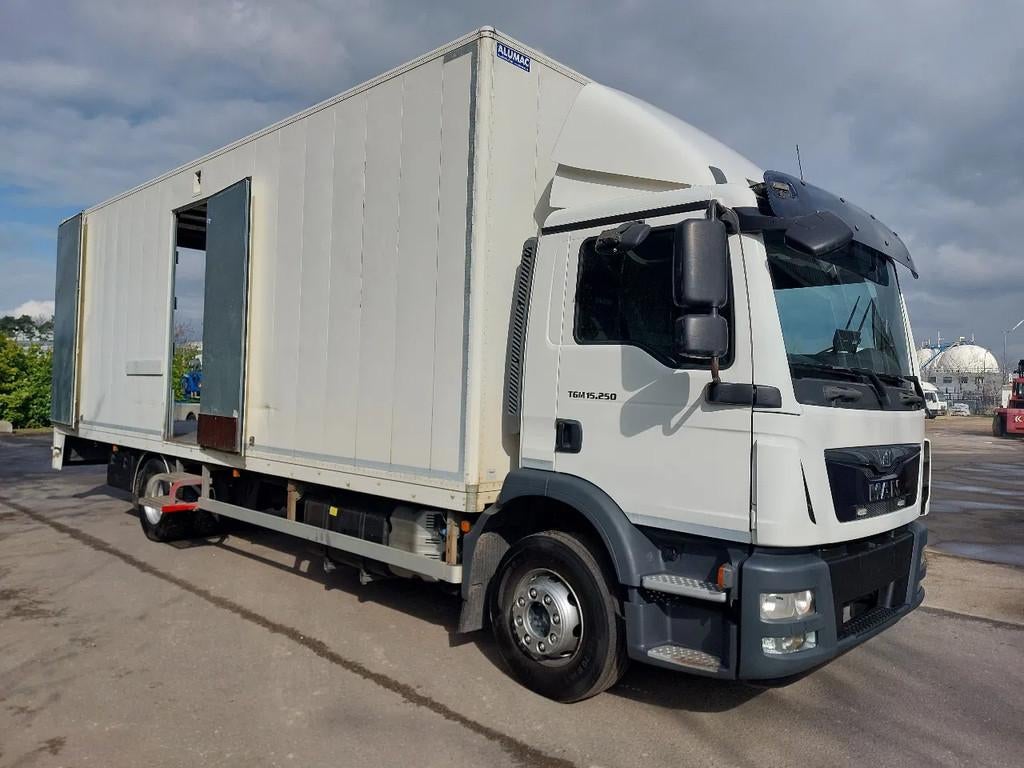 MAN TGM 15.250 4x2 BL Automat- ALU koffer --, Autos, Camions, 250 ch, Achat, Euro 6, Entreprise