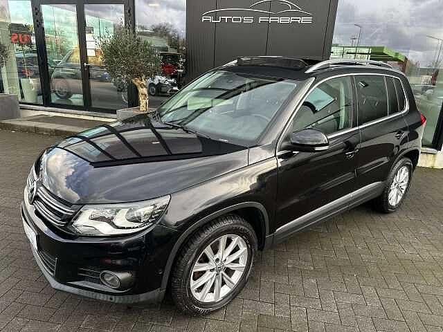 Volkswagen Tiguan 1.4 TSI Sport Panodak Leder Xenon 55000km, Achat, Boîte manuelle, Noir, 5 places