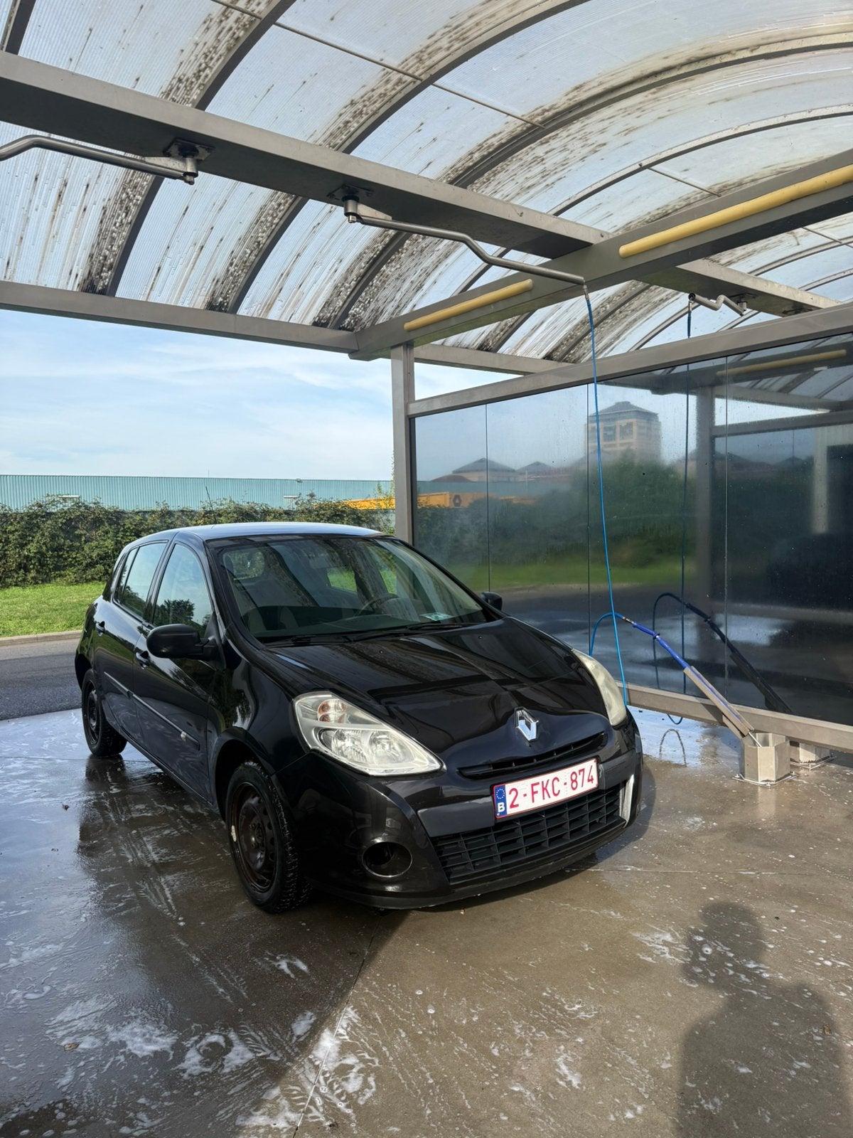 Renault CLIO III, Auto's, Stof, Zwart, Handgeschakeld, Particulier