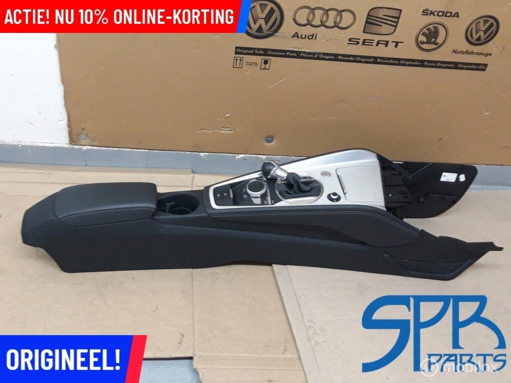 TT 8S S-TRONIC Middenconsole ARMLEUNING leder NAVIGATIE BEDI, Audi, Enlèvement ou Envoi, Audi, Utilisé
