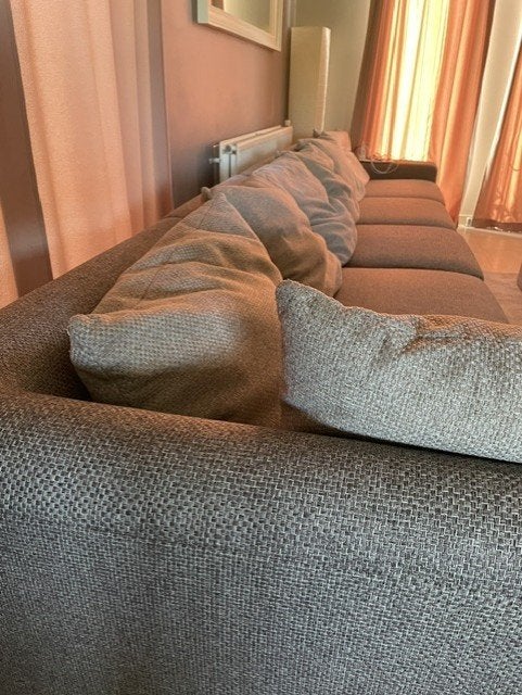 Siège gris clair, Enlèvement, Comme neuf, Tissus, 300 cm ou plus