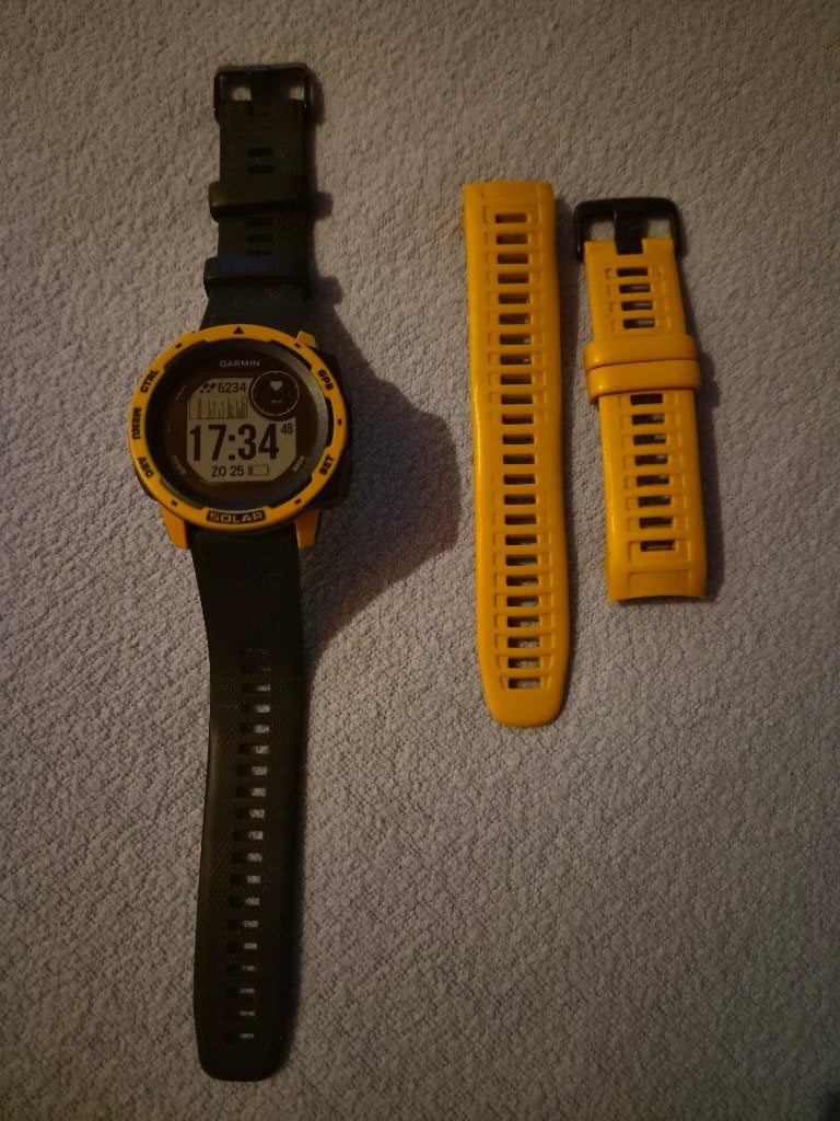 Garmin Instinct Solar, Ophalen, Waterdicht, Android, Stappen