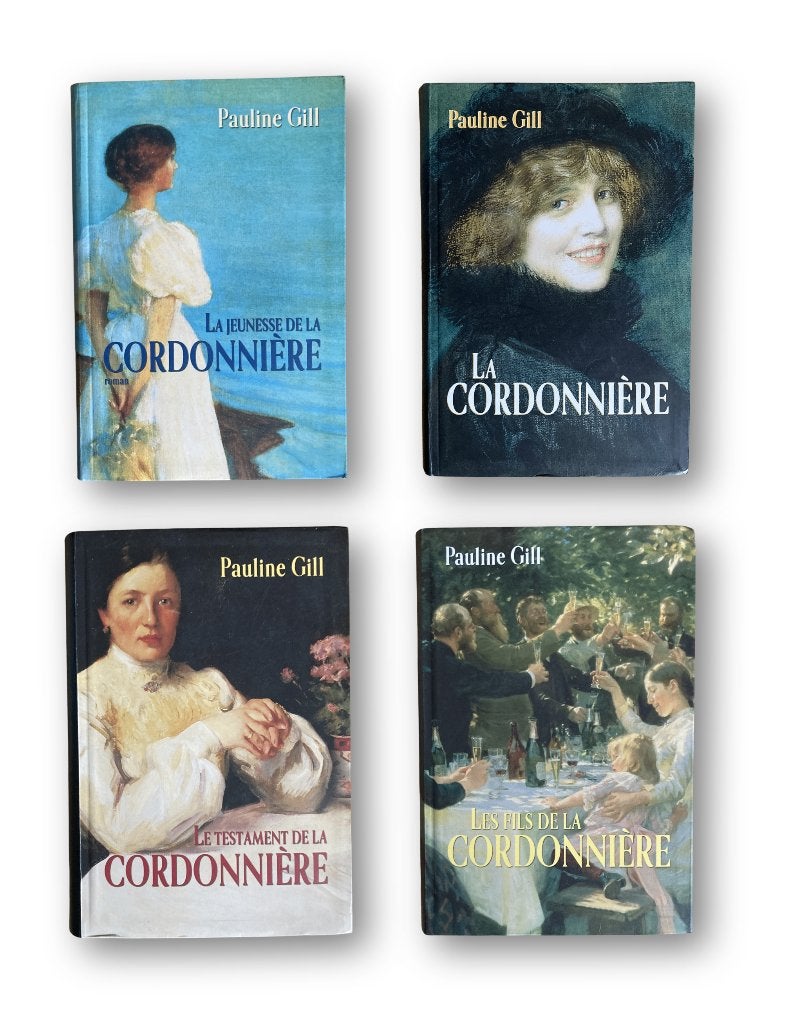 Saga complète La Cordonnière (4 volumes) – Pauline Gill, Livres, Romans, Comme neuf, Reste du monde, Enlèvement ou Envoi