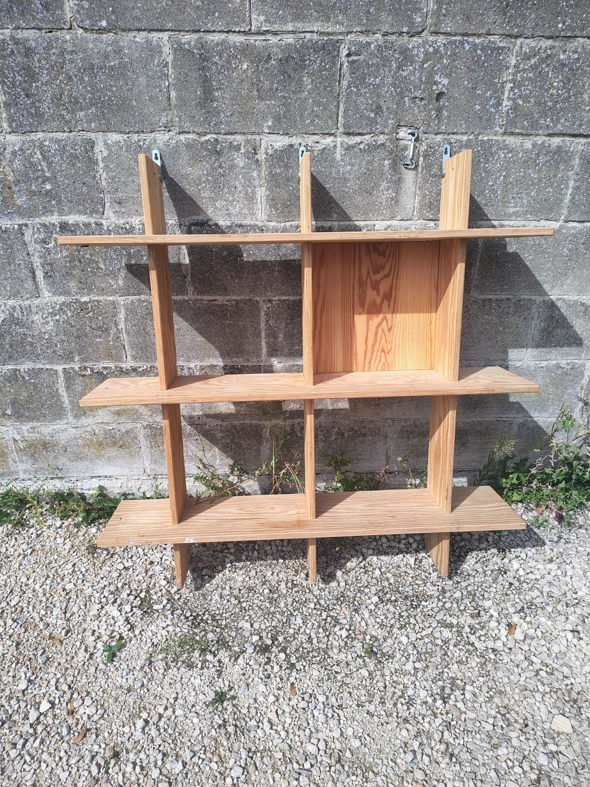 IKEA houten wandrek / boekenkast – massief hout, Huis en Inrichting, Ophalen, Gebruikt