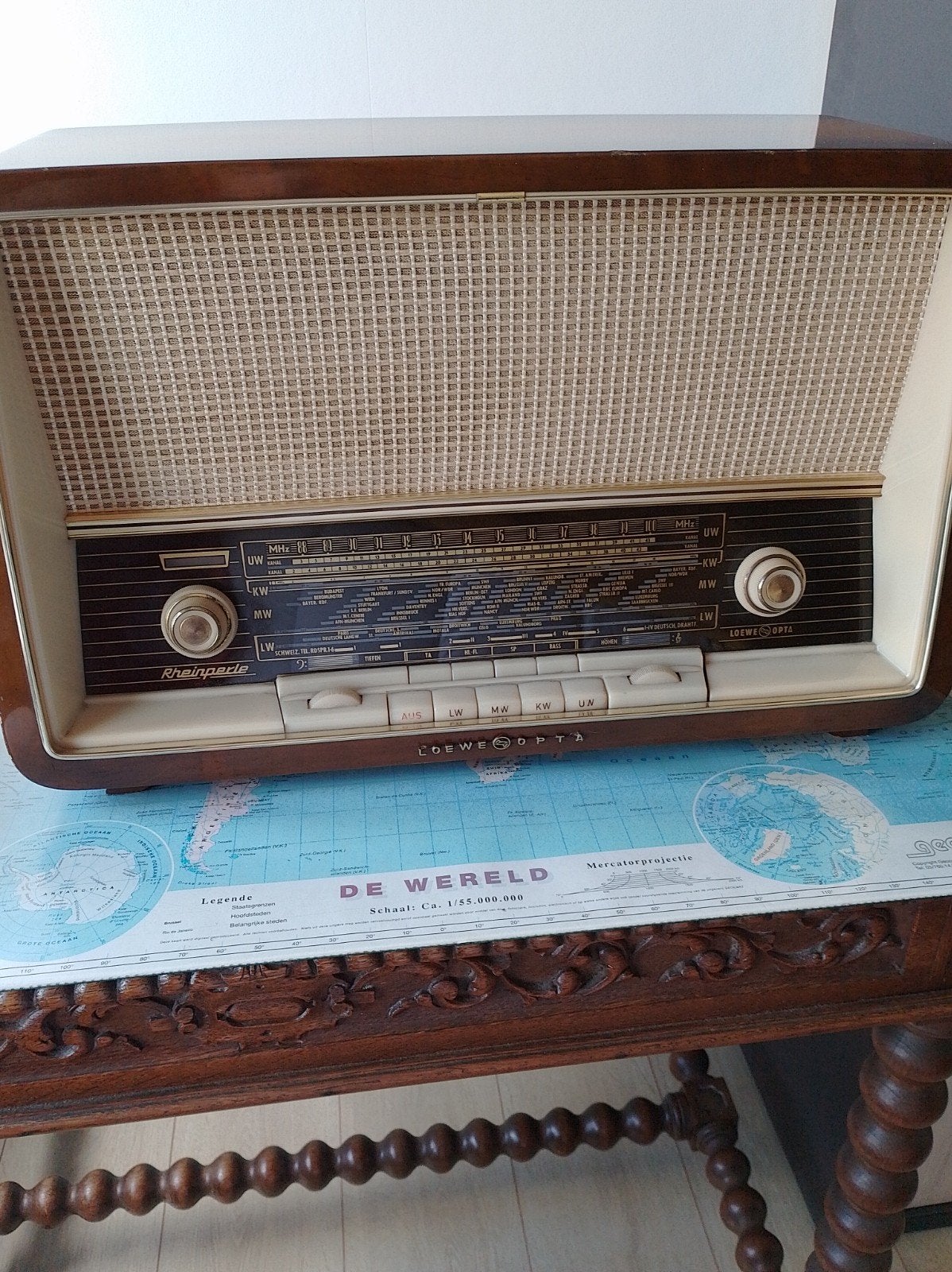 Radio Loewe Opta, jaren 60, Antiquités & Art, Antiquités | TV & Hi-Fi, Enlèvement