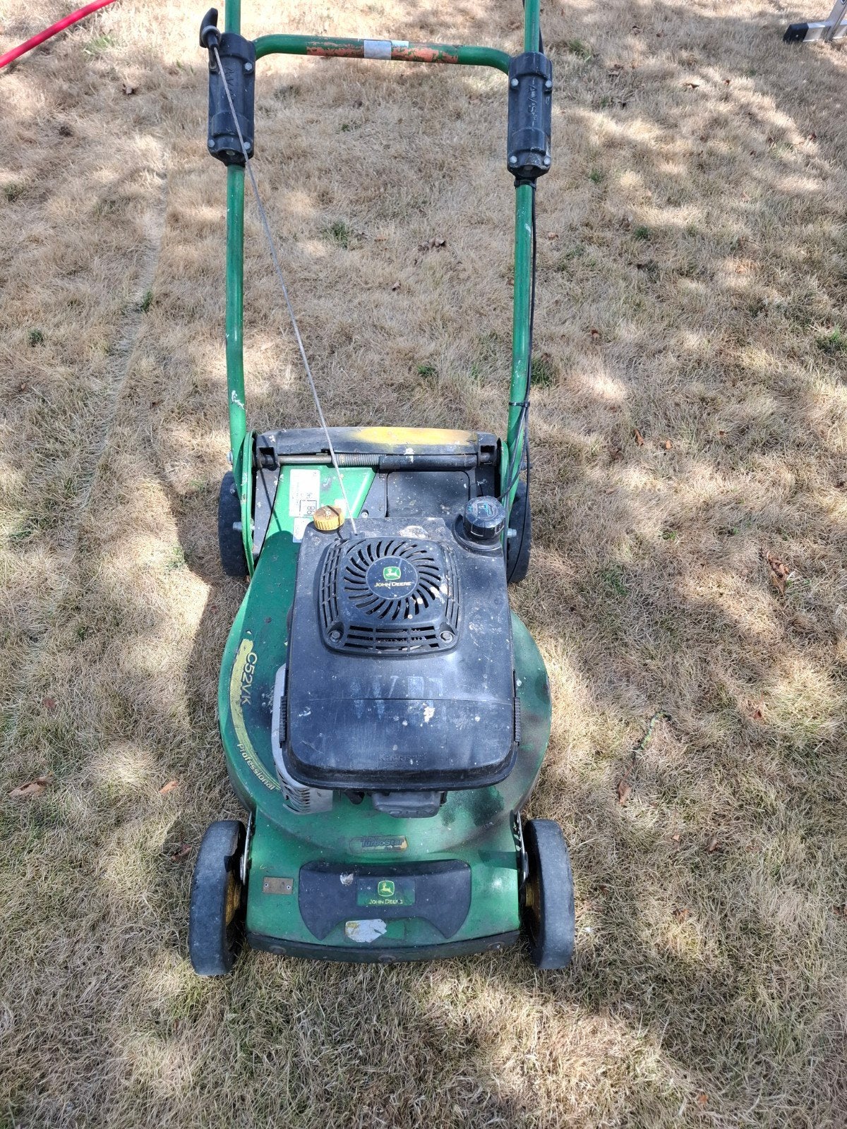 Grasmaaier C52VK John Deere, Tondeuses à gazon à essence, Utilisé, John deere, Tondeuse rotative