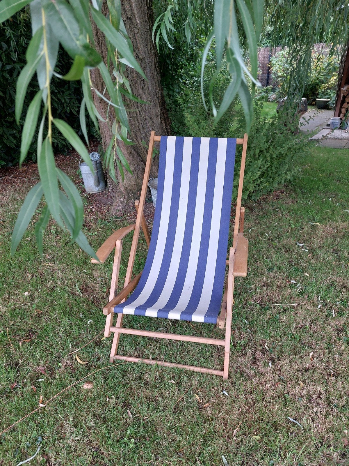 Strandstoel, Ophalen, Hout