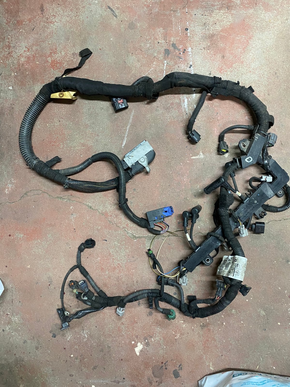 Câble moteur Opel, Enlèvement
