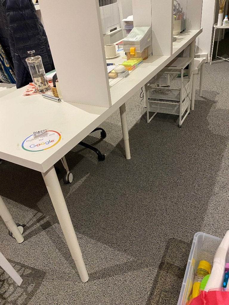 Table architecte IKEA 5 pieds, Enlèvement, Table