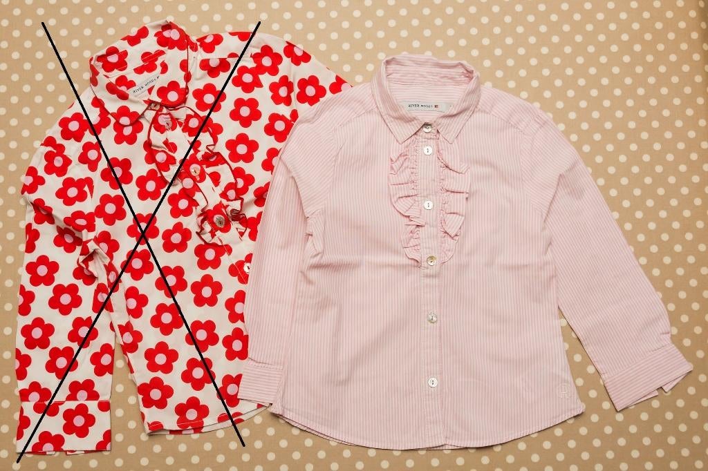 Roze meisjes blouse River Woods, maat 4 jaar, Kinderen en Baby's, Meisje, Overhemd of Blouse, Ophalen of Verzenden, Zo goed als nieuw