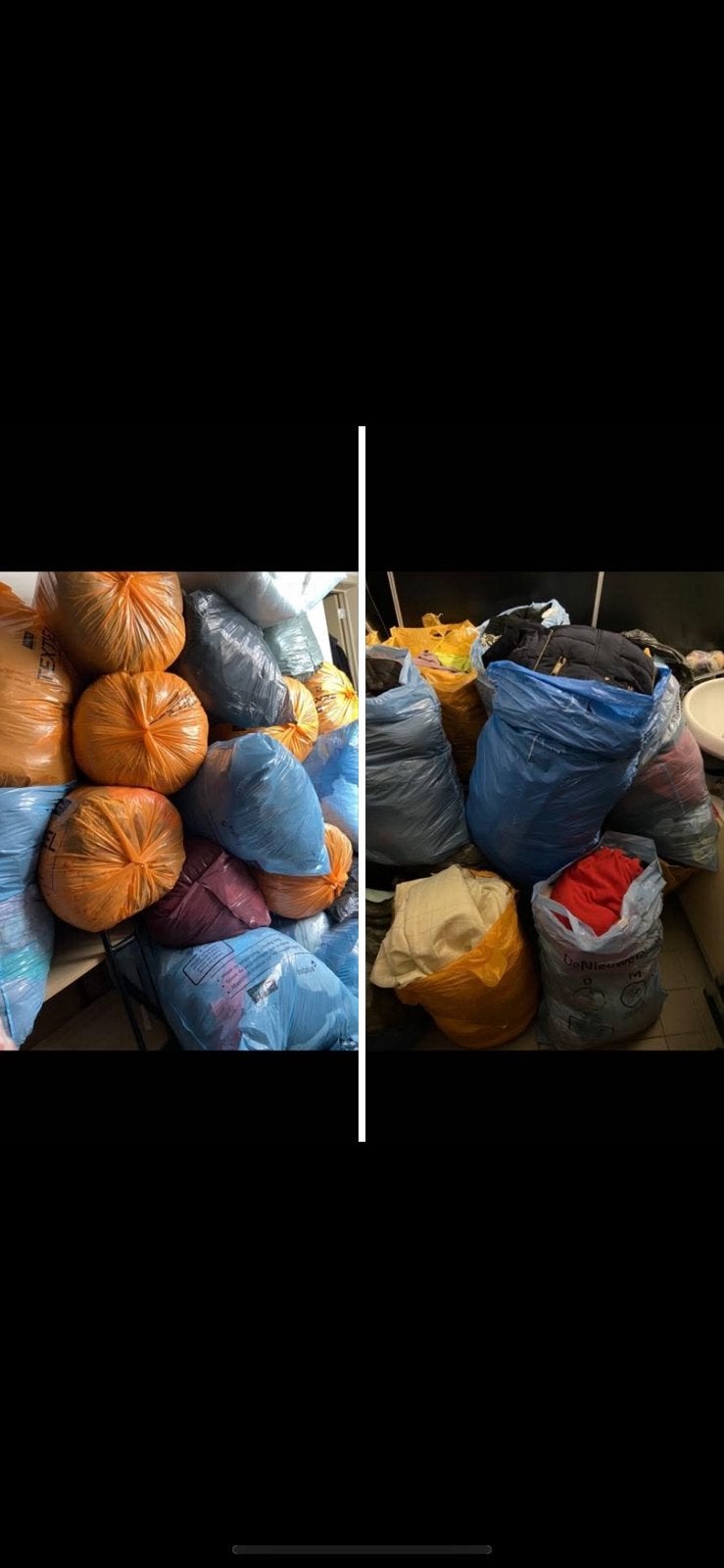 VÊTEMENTS LOT À VENDRE, Enlèvement