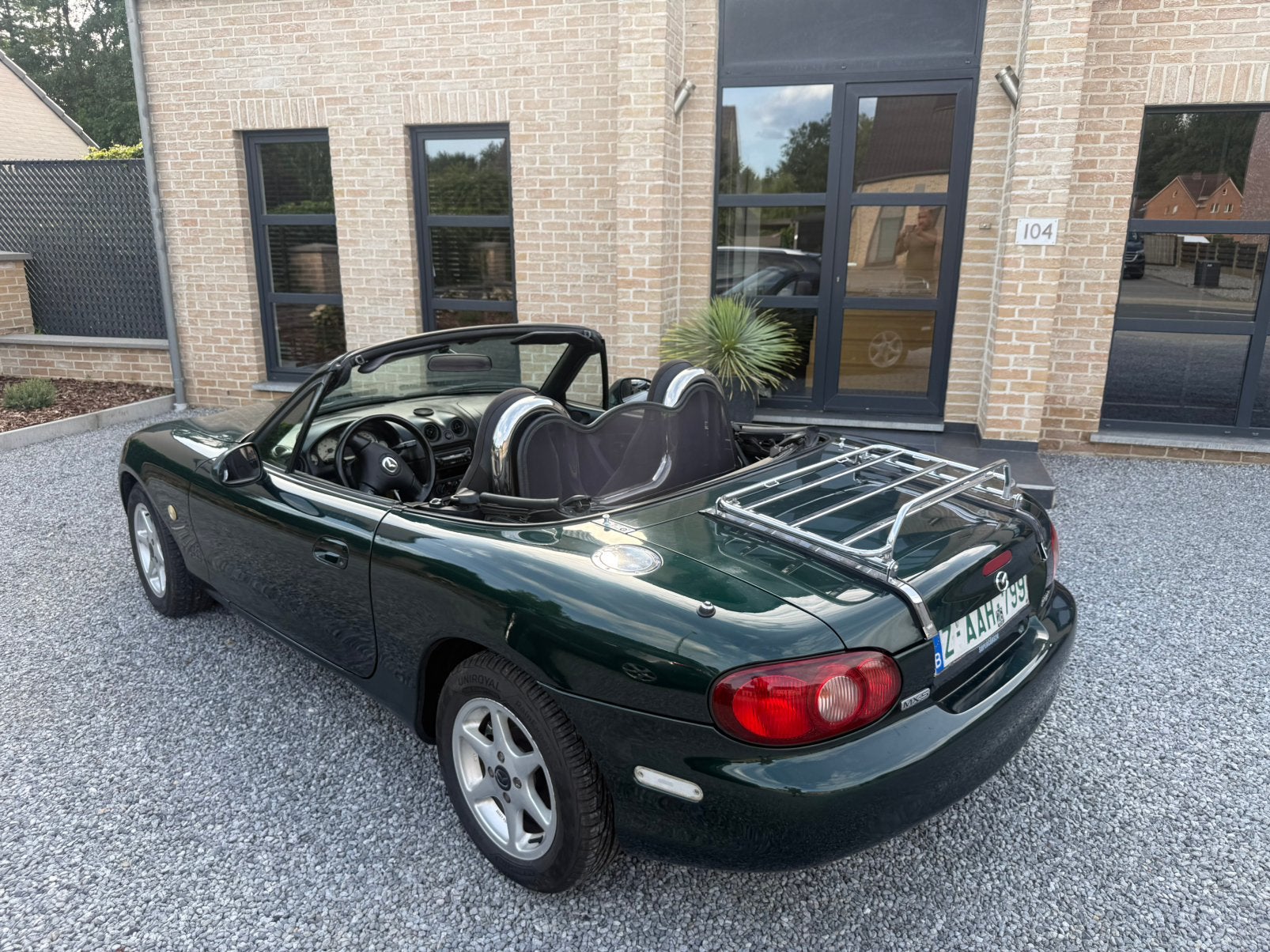 Mazda mx5  cabrio. 2001, Auto's, Mazda, Elektrische ramen, 4 cilinders, Bedrijf, Handgeschakeld
