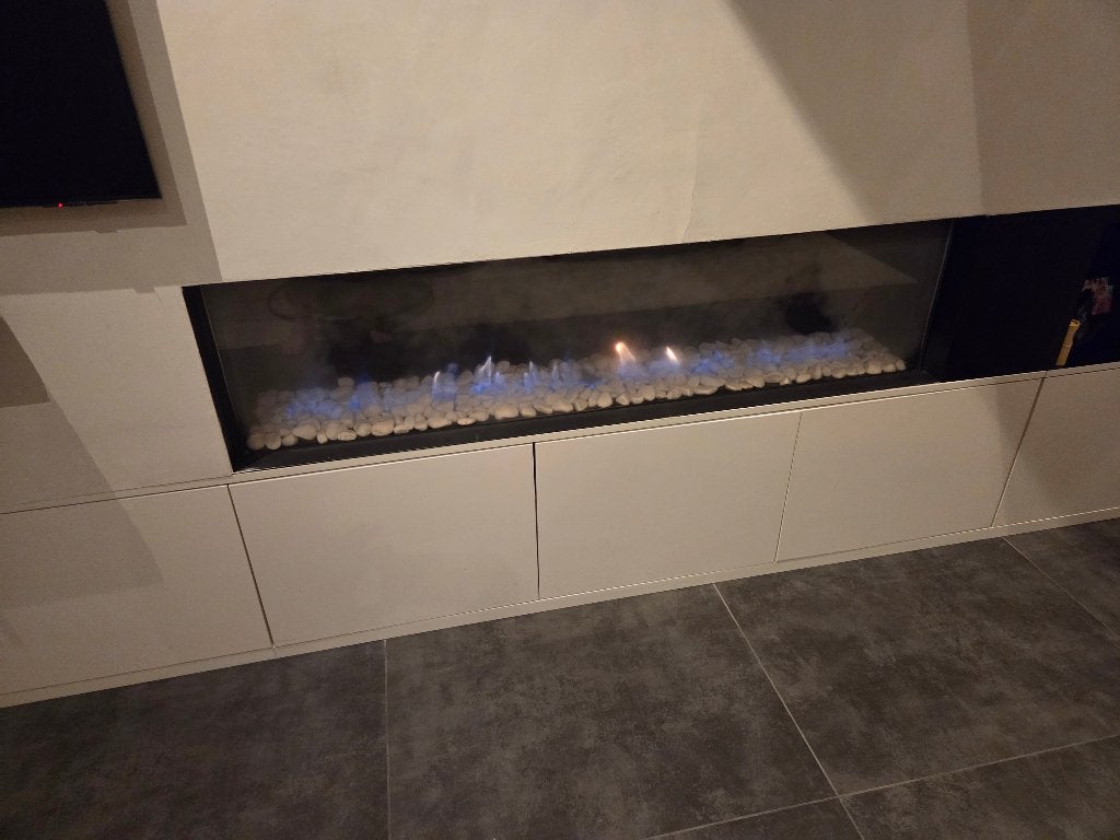 gaskachel, Maison & Meubles, Poêles, Encastré, Enlèvement, Gaz, Utilisé