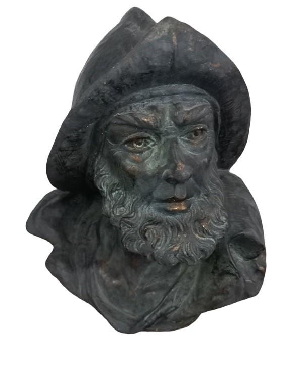 Sculpture « Pêcheur » danoise., Enlèvement
