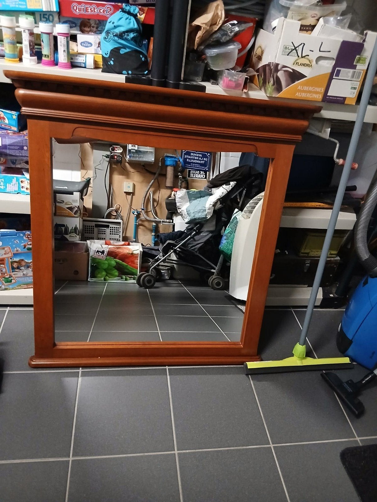 miroir 90x90cm, Enlèvement