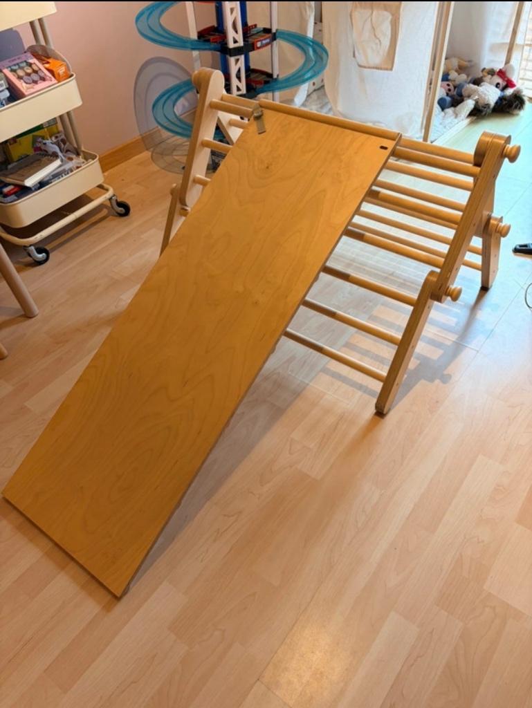 Cadre d'escalade Ette Tete Mopitri, Enfants & Bébés, Jouets | Jouets en bois, Comme neuf, Meuble ou Kitchenette, Enlèvement