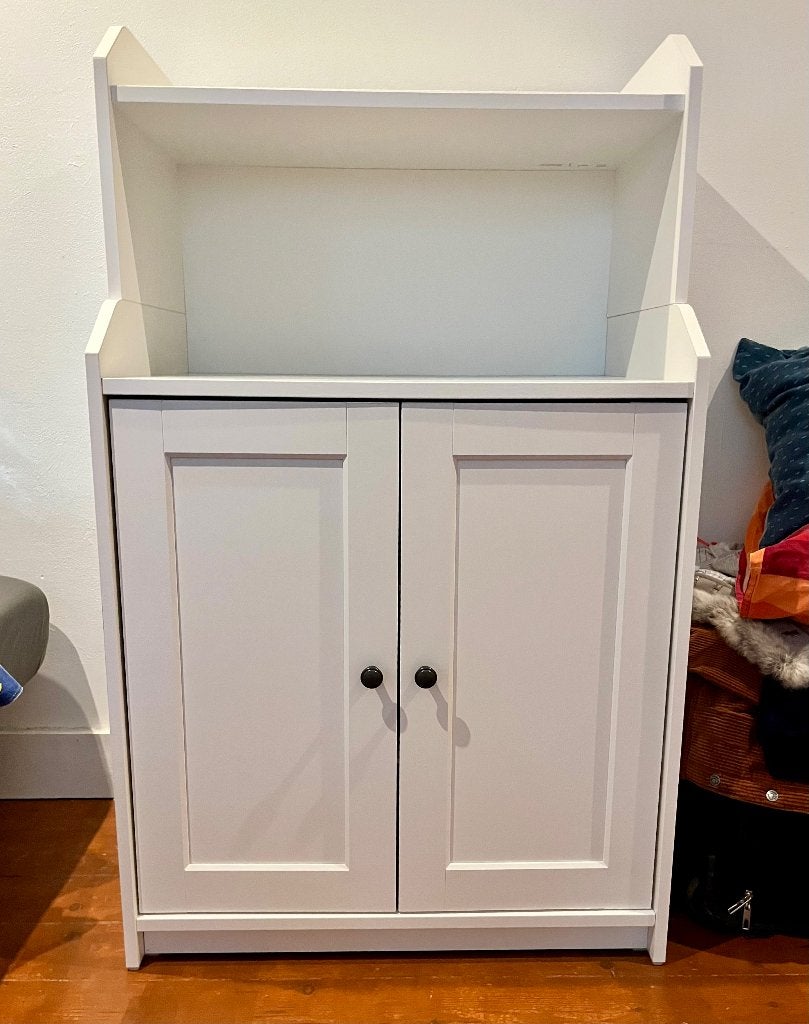 JE DOIS Y ALLER ! 2 armoires IKEA Hauga, 25 à 50 cm, Comme neuf, Enlèvement, 50 à 100 cm