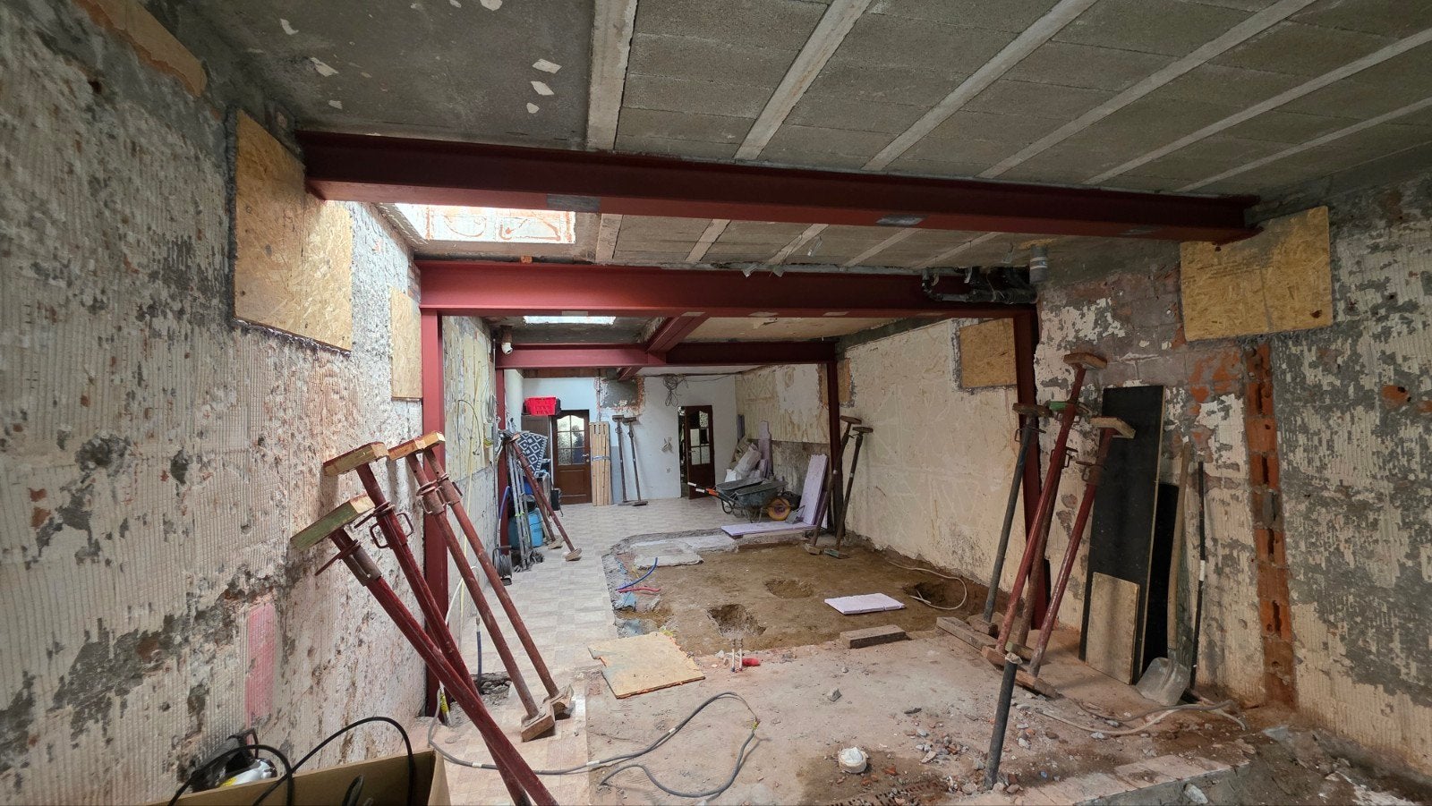 Dragbalk plaatsen werken. 0466498756, Ophalen of Verzenden