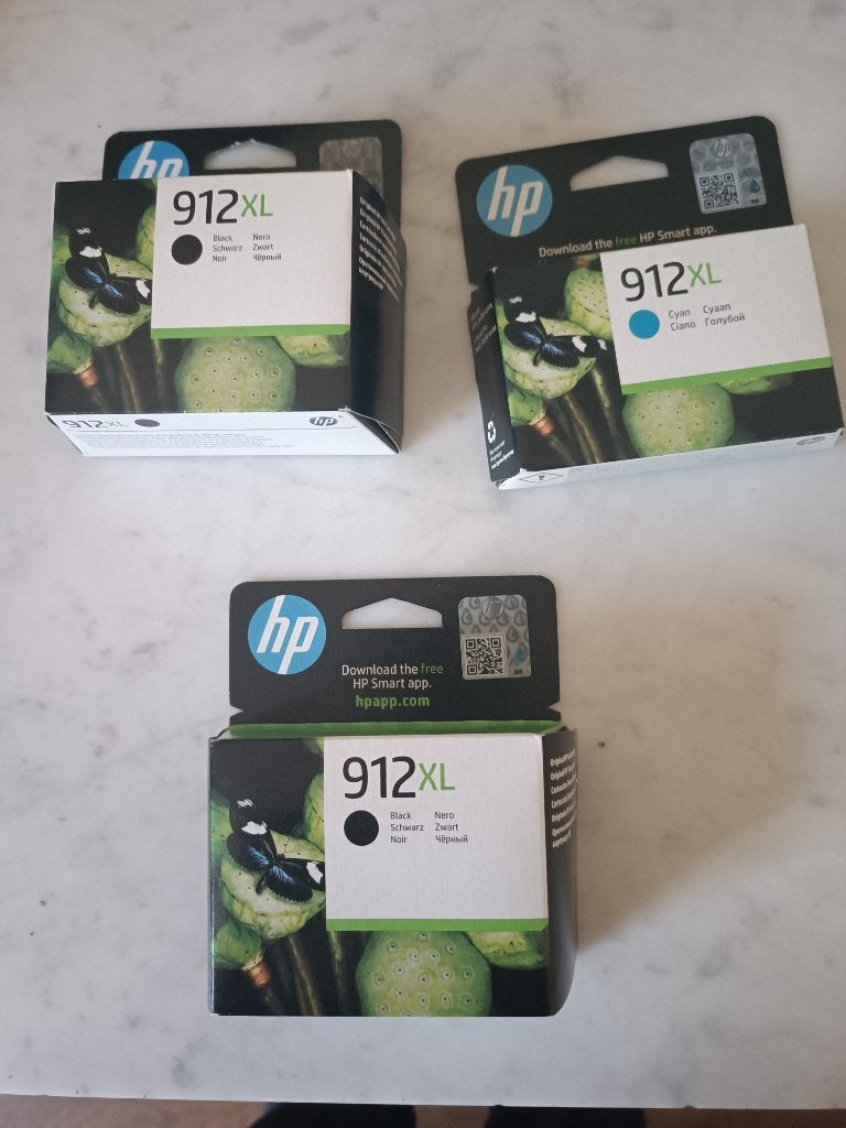 cartouches encre imprimante HP 912 XL, Computers en Software, Printerbenodigdheden, Ophalen, Nieuw, Cartridge, Hp