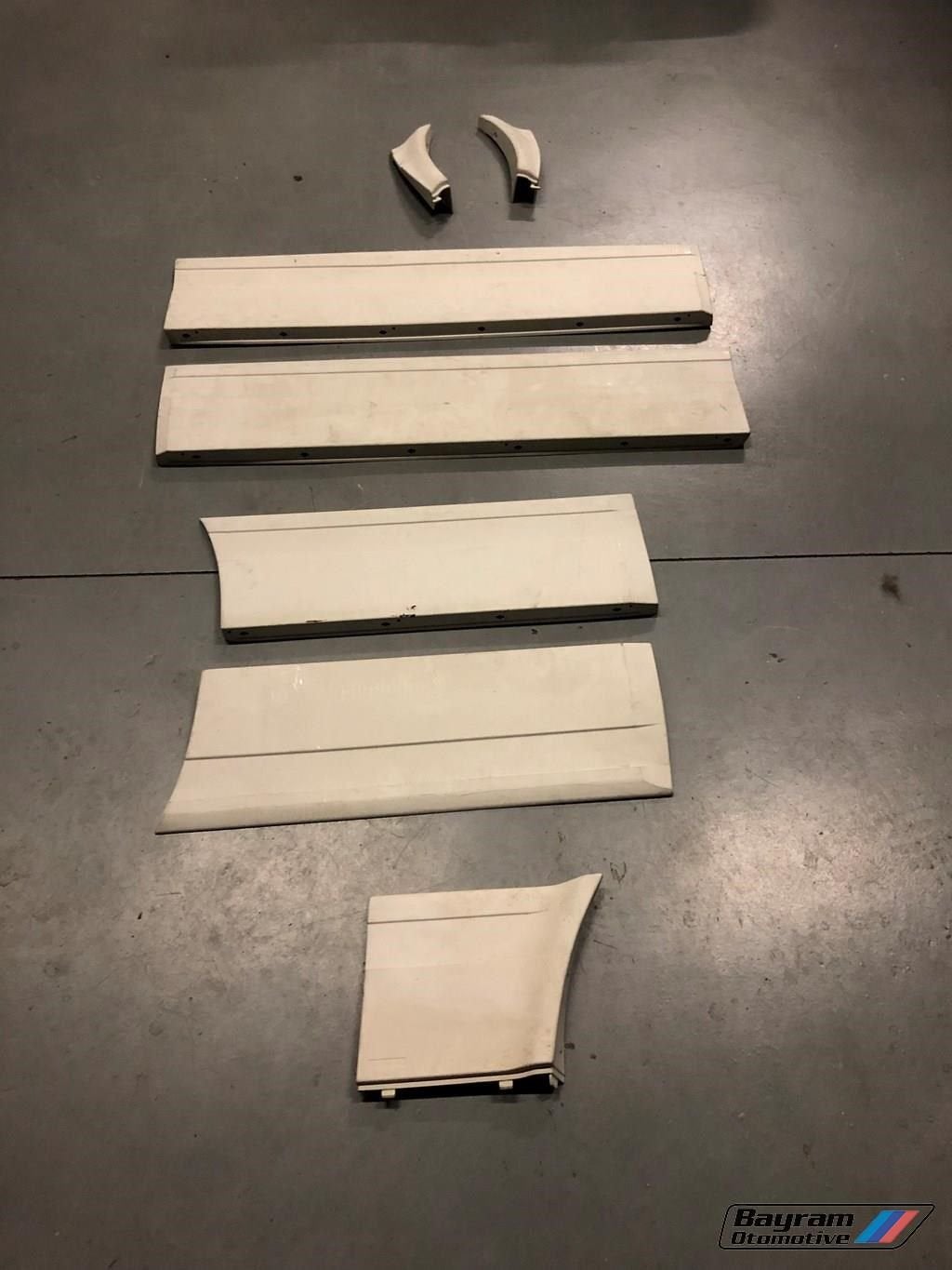 Bmw E30 Mtechnik 2 zijbeplating zijskirts coupe sedan 3serie, -, Utilisé, -, Enlèvement ou Envoi