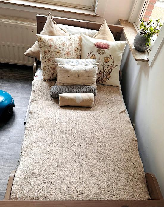 Meegroeibed / kinderbed, Kinderen en Baby's, Ophalen, Gebruikt, 70 tot 85 cm, Matras