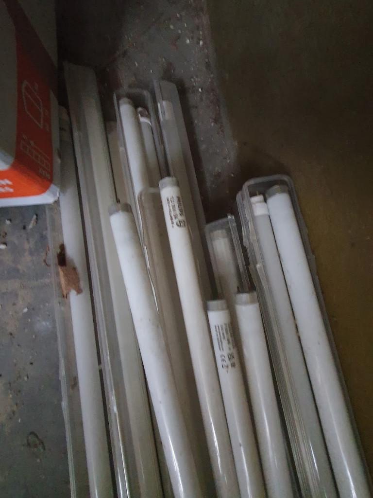 TL-buizen, Gebruikt, Halogeen (gloei)lamp, Bipin of Steekvoet, Ophalen