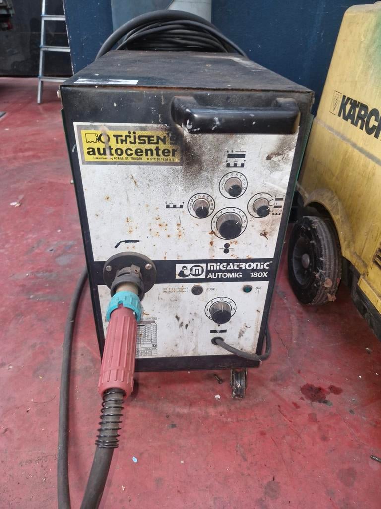 Machine à souder semi-automatique Mogatronic automig 180X, Enlèvement