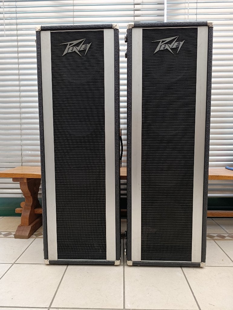 Paar Peavey 4x10-luidsprekers, Muziek en Instrumenten, Ophalen, Gebruikt