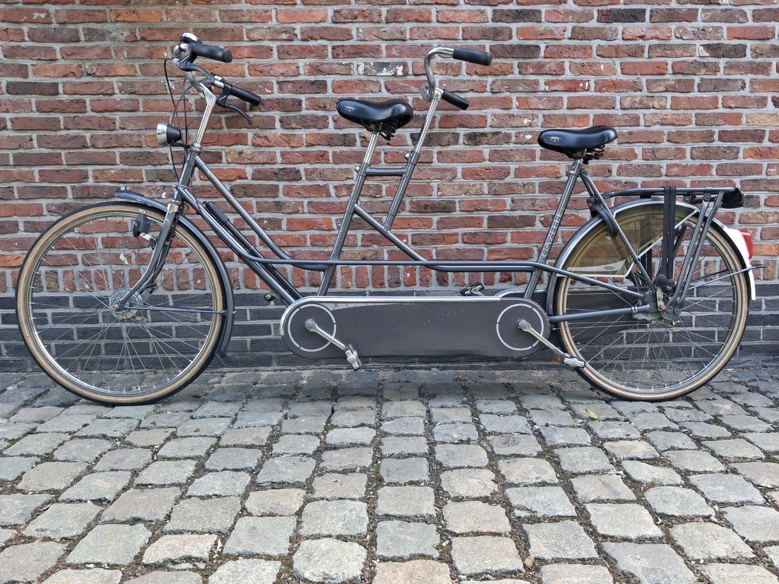 Tandem Gazelle Silverseal, Fietsen en Brommers, Fietsen | Tandems, Minder dan 10 versnellingen, Zo goed als nieuw, 55 cm of meer
