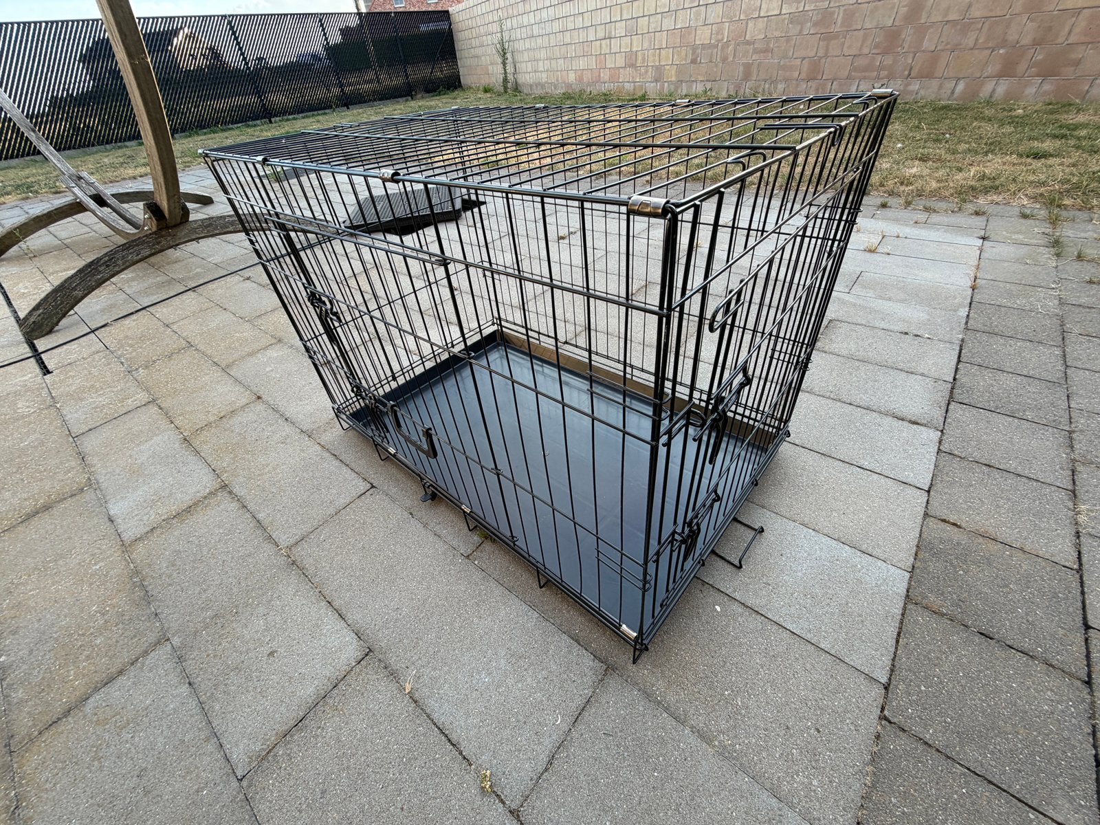 Honden bench, Dieren en Toebehoren, Ophalen, Zo goed als nieuw