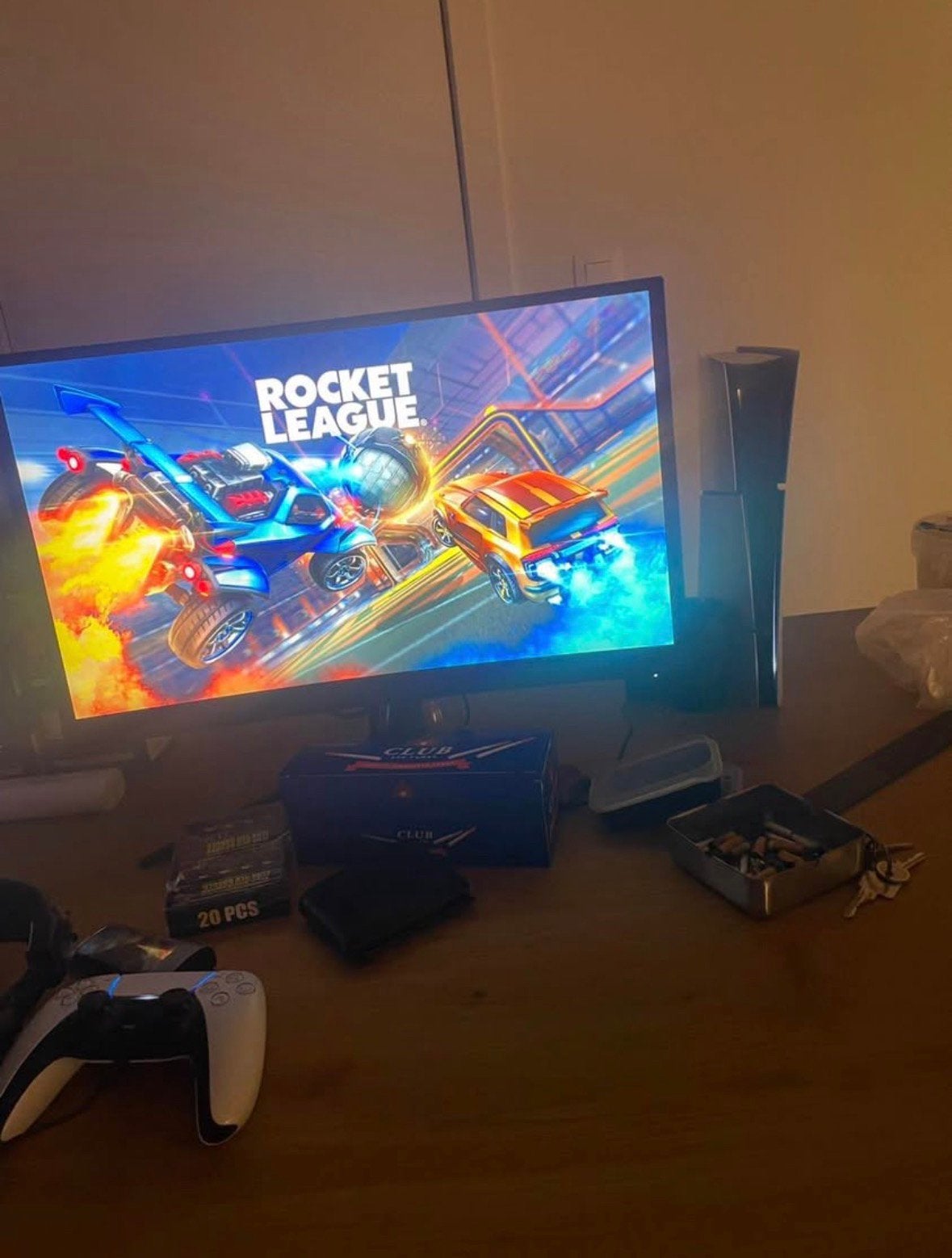 Playstation 5 + 2 controllers en MSI Scherm 180hz, Games en Spelcomputers, Spelcomputers | Sony PlayStation 5, Ophalen, Zo goed als nieuw
