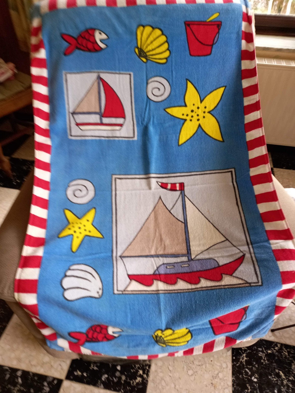 drap de plage, jamais utilisé., Enlèvement ou Envoi, Neuf