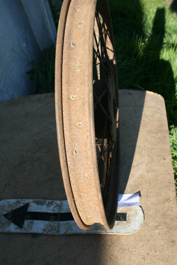 FN Sarolea Gillet Terrot DKW NSU 19" motorwiel, Motoren, Onderdelen | Oldtimers, Ophalen of Verzenden