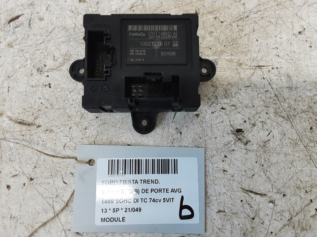 UNITE ELECTRONIQUE Ford Fiesta 6 (JA8) (CV1T14B532AF), Autos : Pièces & Accessoires, Henry-Ford-Straße  1
50735  Köln, DE, Ford-Werke GmbH