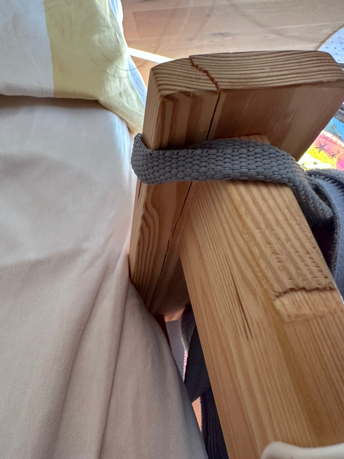 Petit Puk stapelbed + 2 matrassen – zeer goede staat, Ophalen, Eenpersoons, 210 cm, 100 cm