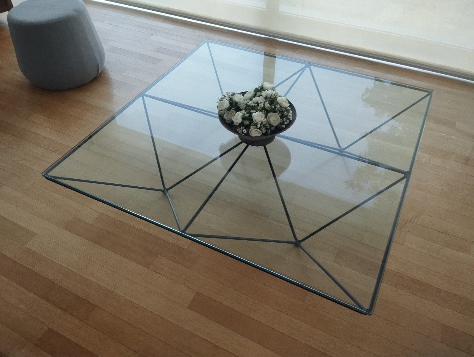 design lage tafel, Huis en Inrichting, Tafels | Salontafels, Ophalen, Glas